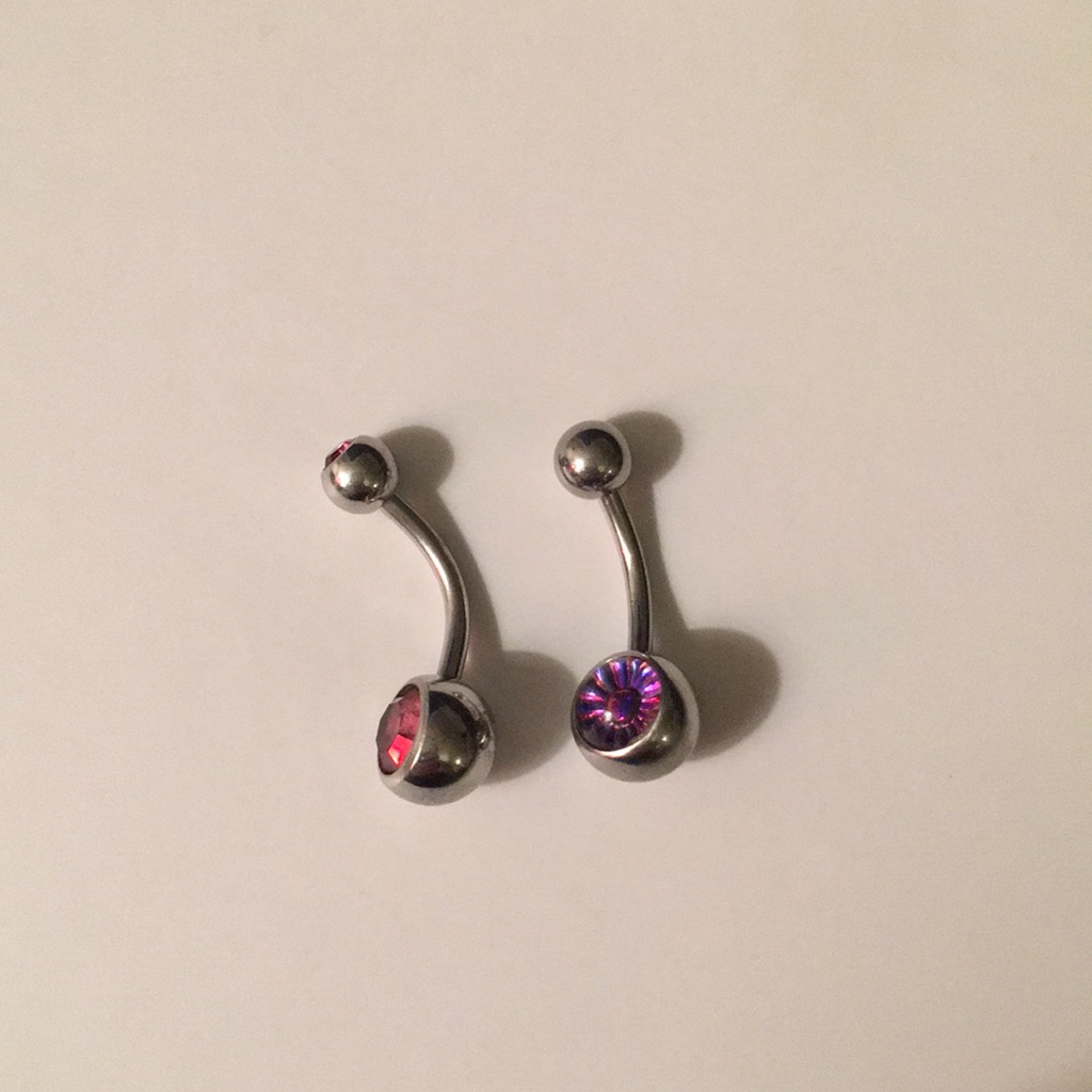 Two Belly Rings